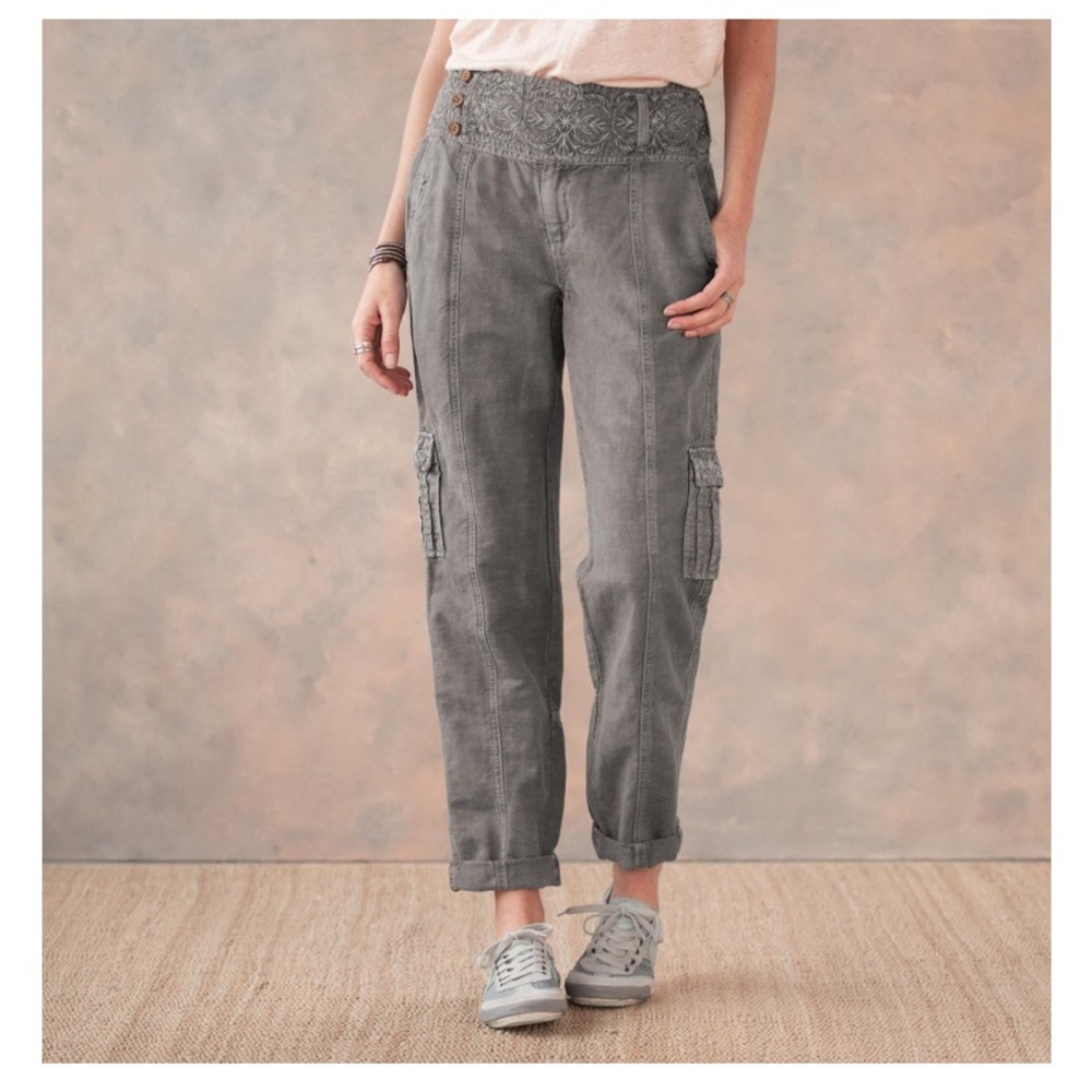 Sundance Embroidered More Than Cargo Pants